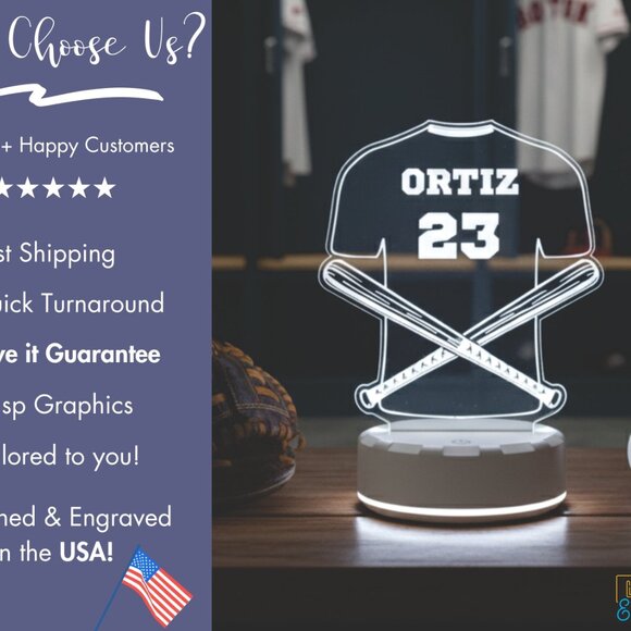 Baseball Tee – Personalized Shirt for All Ages - Picture 4 of 8